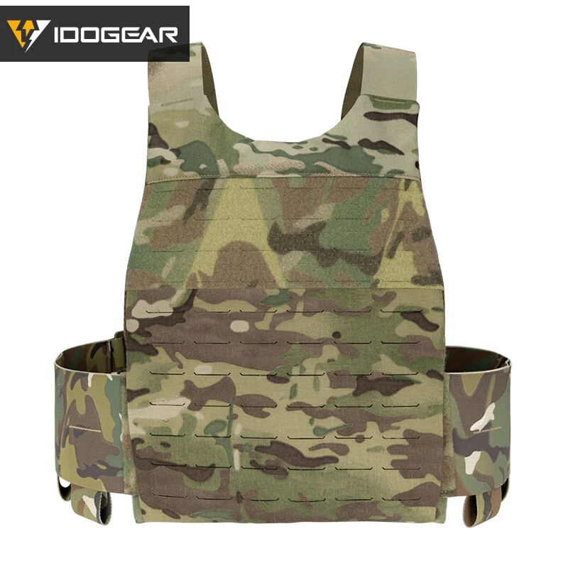 Chaleco táctico de liberación rápida IDOGEAR Airsoft FCSK 3.0 FERRO portador de placas caza Foto 4 de 4