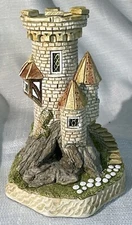 Rare NIMUE'S TOWER by David Winter ~ The King Arthur Collection