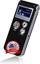 Grabadora Espia De Voz Digital 32GB 35 Horas De Grabacion Grabador De Audio USB