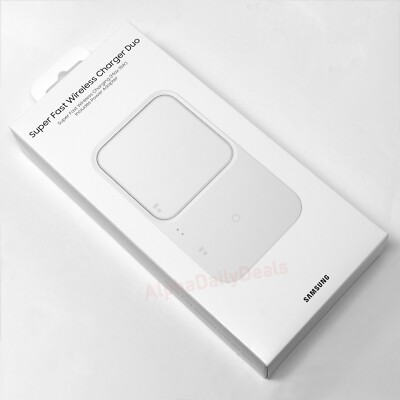 OEM Samsung 15W Super Fast Wireless Charger Pad DUO Galaxy S22 S23