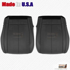 2013 For Infiniti FX37 Driver & Passenger Bottoms Genuine Leather Cover Black