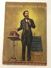 AT&T Bell Systems Alexander Graham Bell Inventor of the Telephone 1953