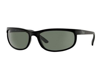Sonnenbrille Rayban Rb2027 Predator 2 Schwarz Grün Crystal W1847