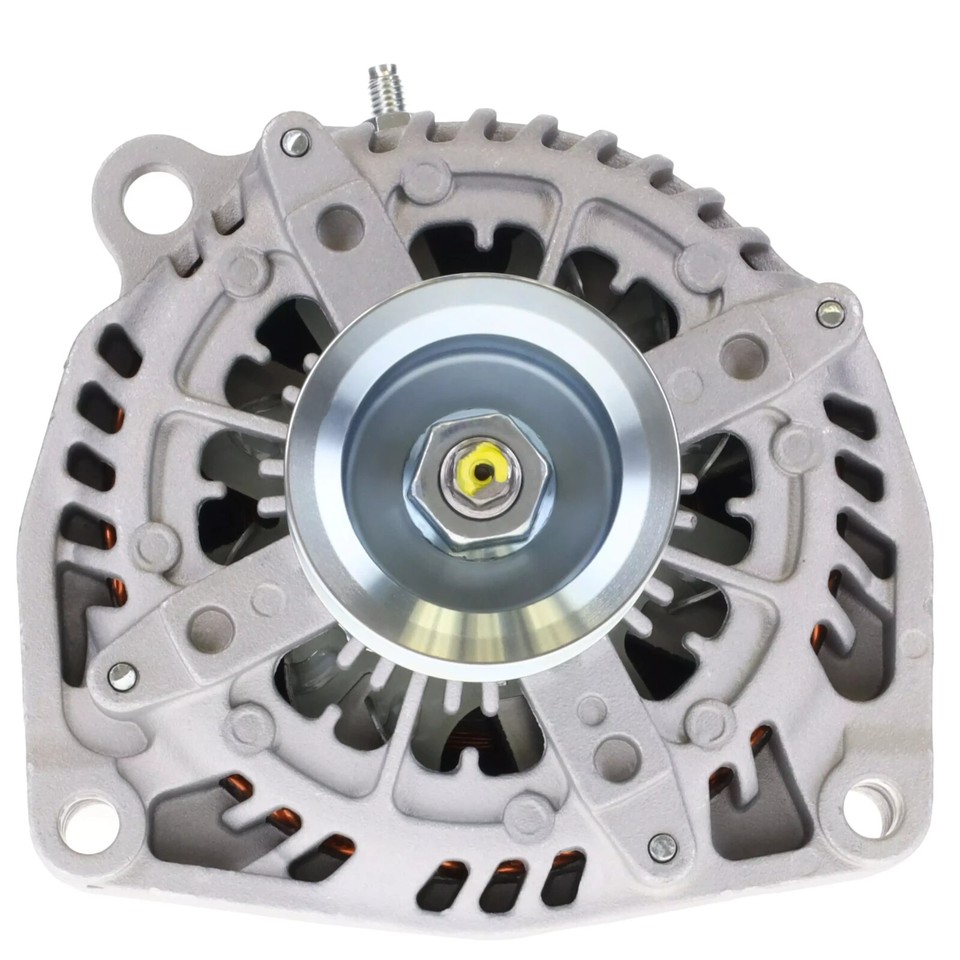 300 Amp High Output Red Alternator – 6 Phase Hairpin – For Chevy GMC Cadillac Trucks