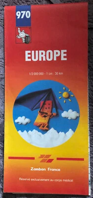 Carte Michelin 970 EUROPE - Photo 1/3