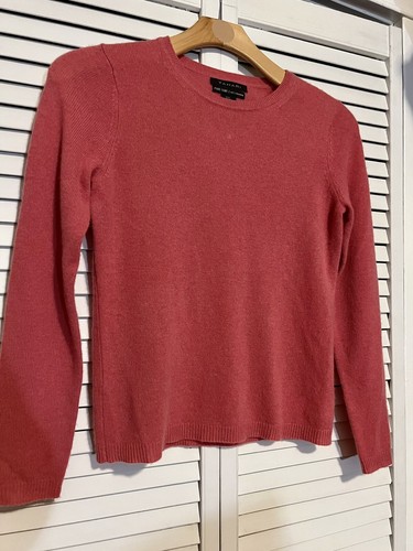 Tahari Pure Luxe 100% Cashmere Sweater 