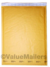 25 #6 12.5x19 KRAFT BUBBLE MAILERS PADDED ENVELOPES #6