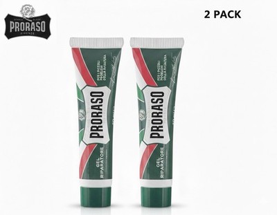 Proraso After Shave Repair Gel Styptic Razor Cut Gel 10ml Travel Italy-2 Pack