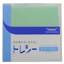 TORAY Trecy Ultra-Fine Fiber Cleaning Cloth 30 x 30 cm Plain Sage Green
