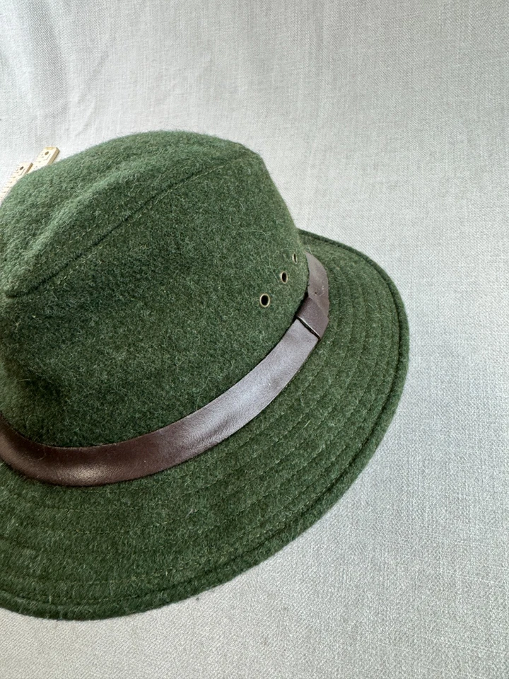 Filson Wool Packer Hat Size Xl Forest Green 100% Virgin Fair Price - Image 3 of 4