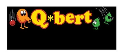 Qbert Arcade Control Panel Overlay CPO Graphic Sticker