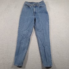 Levis 512 Jeans Womens 7 Slim Fit Tapered Leg Blue Denim High Rise Vintage 90s