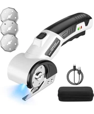 Iikatosoo Cordless Electric Scissors, with LED Light