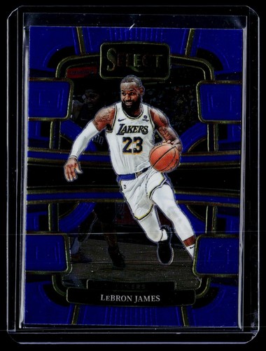 LeBron James [Blue Green] #7 2023 Panini Donruss Bomb Squad card