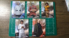 2025 Topps Chrome Star Wars - Lot of 5 - (Wullf, Brasso, Kassa, Brinok, Luthen)