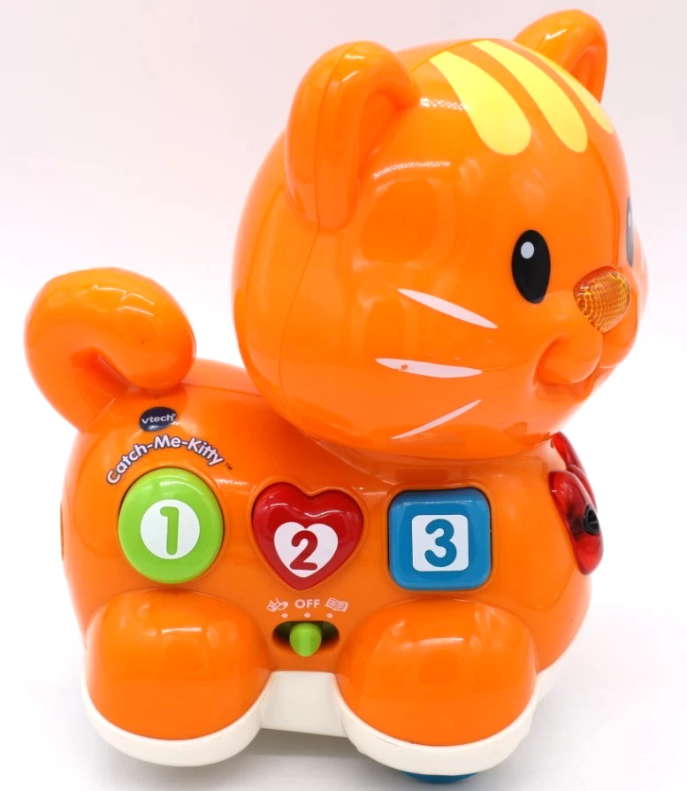 Juguete de aprendizaje de música con sonidos luces de gatito Vtech Catch Me Foto 2 de 4