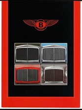 Bentley Range 1988-89 Sales Brochure 