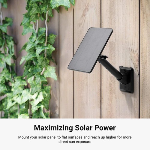 Universal Solar Panel Wall Mount for Ring, Eufy, Arlo, Wyze, Reolink Solar Pa... - Picture 3 of 7