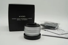 Fujifilm WCL-X100 II Wide Conversion Lens for X100F - Silver