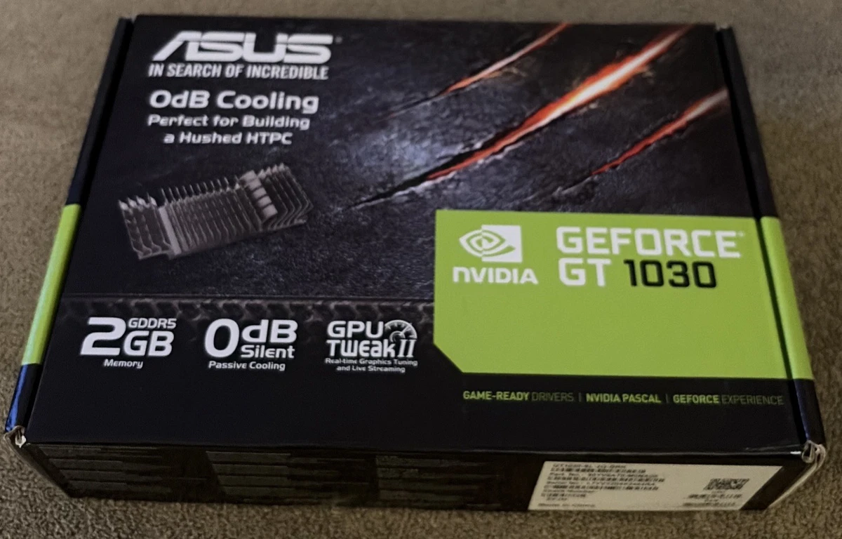 ASUS NVIDIA GeForce GT 1030 2 GB Memory Computer Graphics Cards