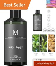 Hotel Collection Diffuser Oil- Purify Oxygen, 6.76 Fl Oz 200ml, Home Luxury A...