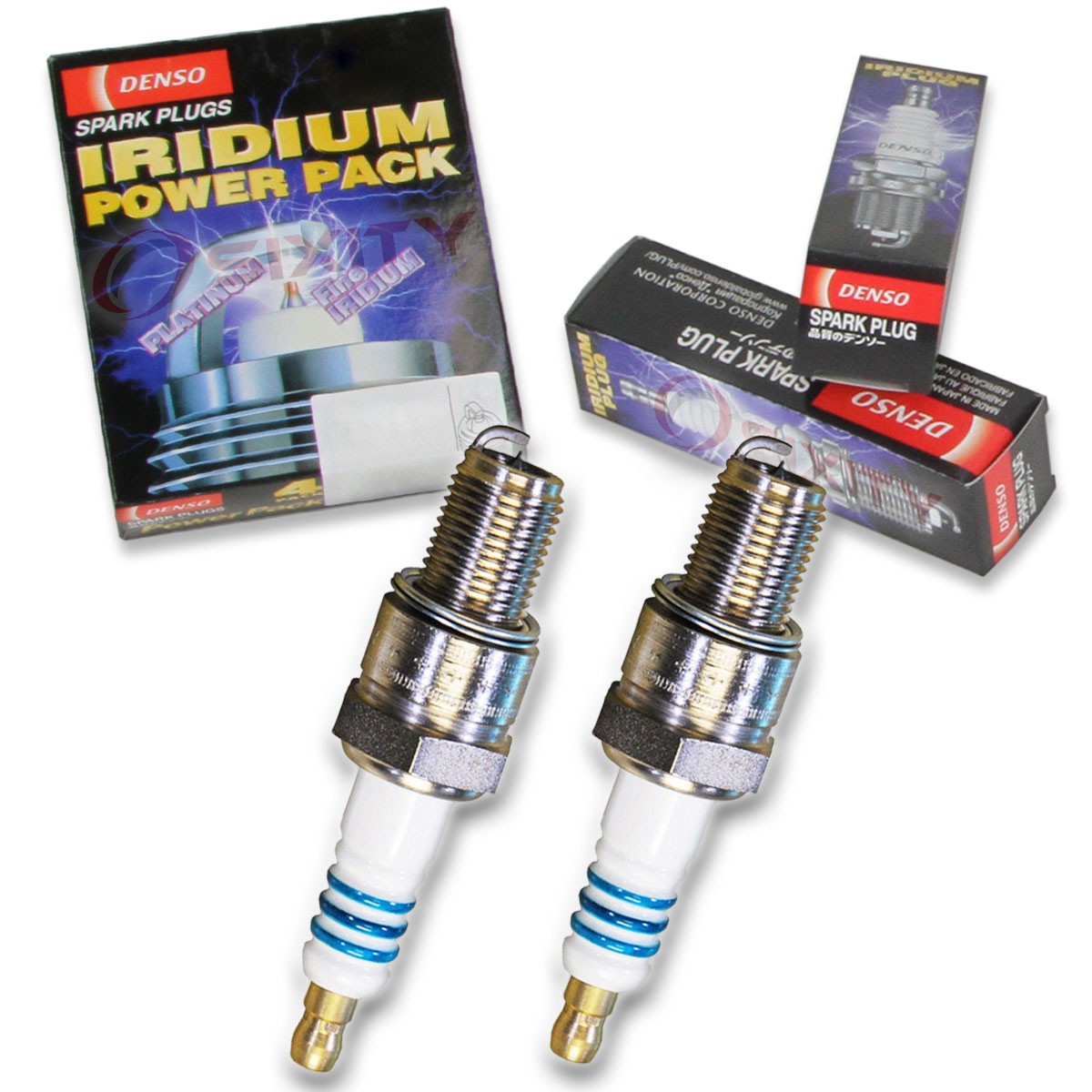 2 pc Denso Iridium Power Spark Plug for Arctic Cat Cougar 1985-1998 Tune Up ug