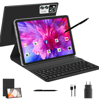 2025 WiFi6 Tablet 22GB RAM 256GB ROM Android 15 10 Zoll Tablet 8000mAh Octa-Core