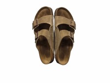 Birkenstock Arizona BS Tobacco Brown Leather Sandals New UK9 US M10 Japan