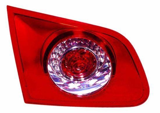 ABAKUS Left Rear Tail Light 441-1316L-LD-UE Red For VW P21W Inner Part ECE