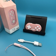 8Bitdo Zero 2 Bluetooth gamepad mini controller for Nintendo Switch PC pink