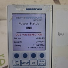 Baxter Sigma Spectrum 8.00.03 w/o Battery Infusion Pump