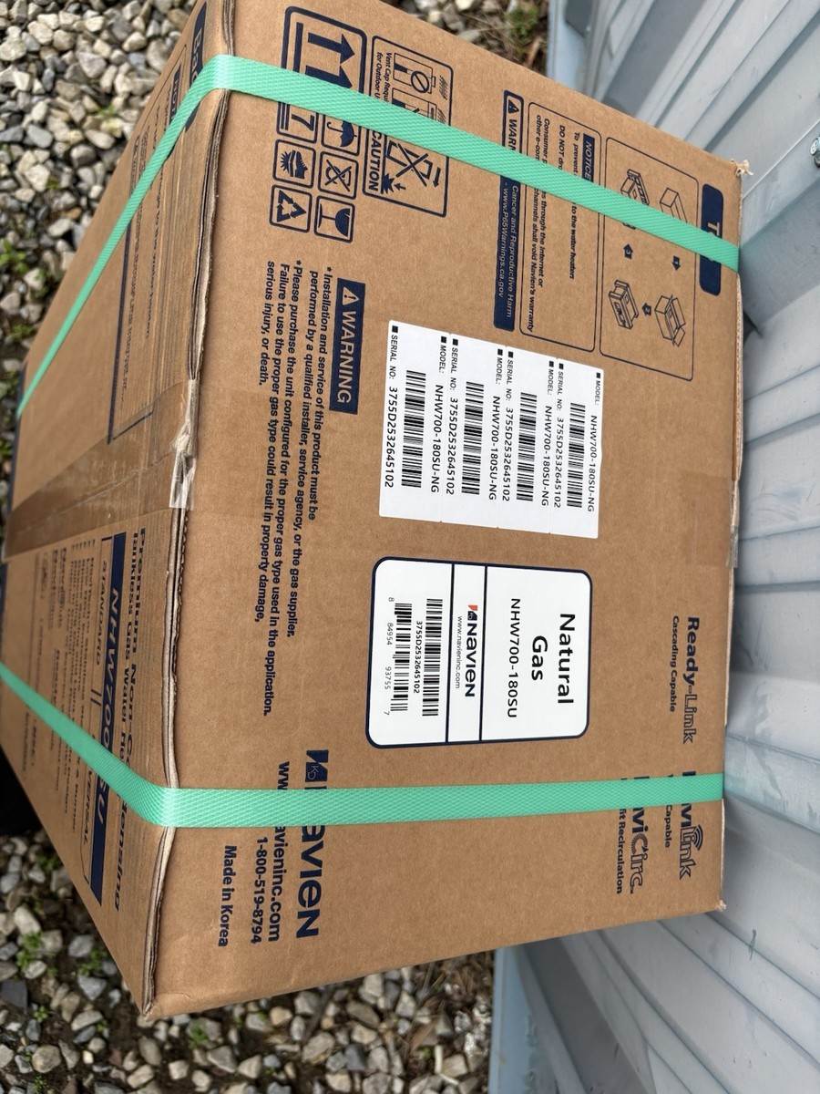 Navien Tankless Water Heater NG 180k NHW700-180SU-NG | eBay
