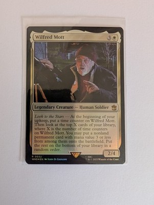 MtG Wilfred Mott R Doctor Who Magic Gathering NM/M