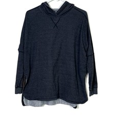 The North Face Womens Hi-Lo Hoodie Pullover Sweatshirt Medium EUC