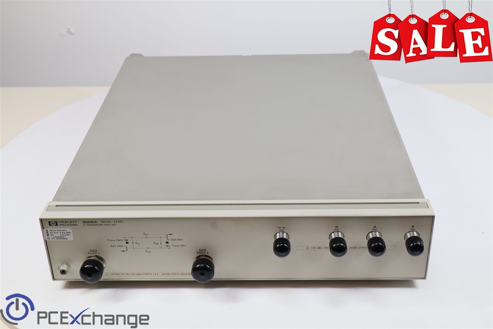 HP/Agilent 85046A S-Parameter Test Set 50 Ohm, 300 kHz to 3 GHz
