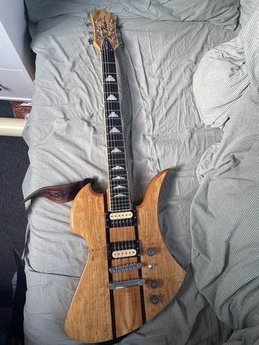 BC Rich Mockingbird Exotic Classic Spalted Maple Custom - Dimarzio Pickups - Picture 1 of 8