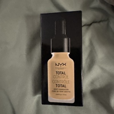 7 X NYX Total Control Drop Foundation color TCDF05 Light 0.43 oz New In Box