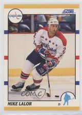 1990-91 Score Rookie & Traded Mike Lalor #98T q7c