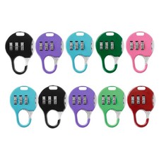 10Pcs Reusable Colorful Combination Password Lock Customs for Outdoor Security