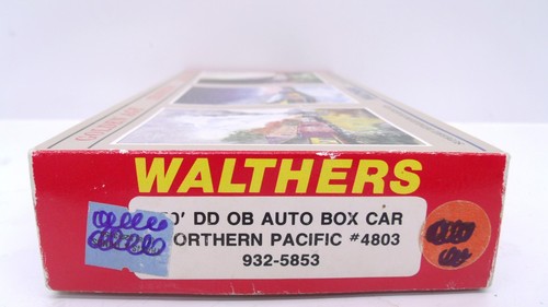 Walthers HO Scale Northern Pacific 50' Dbl Door Auto Train Box Car Kit 932-5853 - Picture 8 of 8