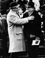 Vince Lombardi & George Halas Glossy 8x10 Photo NFL Print