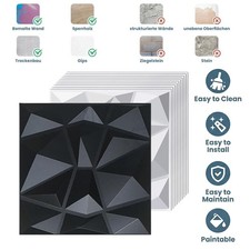 3D Wall Panels Ceiling Decor 30CM Wallpaper Tiles Cladding Interior Wall Panels