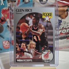 1990-91 Hoops Glen Rice Rookie Card