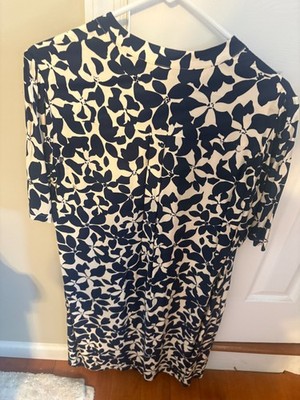 HOBBS London Dress Navy Multi Floral Size 8 (UK 12) Cottagecore Feminine