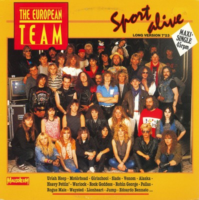 The European Team Sport Alive 12'' Maxi Vinyl Schallplatte 0133