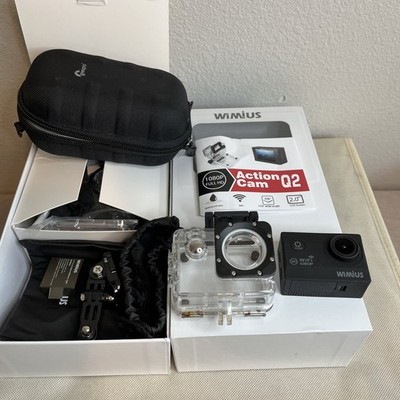 Action Camera Q2 Sport Video Waterproof Wifi 1080P HD Cam 170° Remote for Go Pro