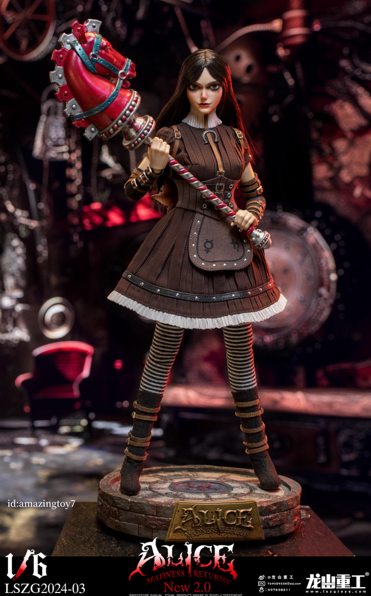 1/6 doll 背景　Alice LSZG 1/6 Alice Action Figure Model Pre-order 2.0 LSZG2024-03 | eBay