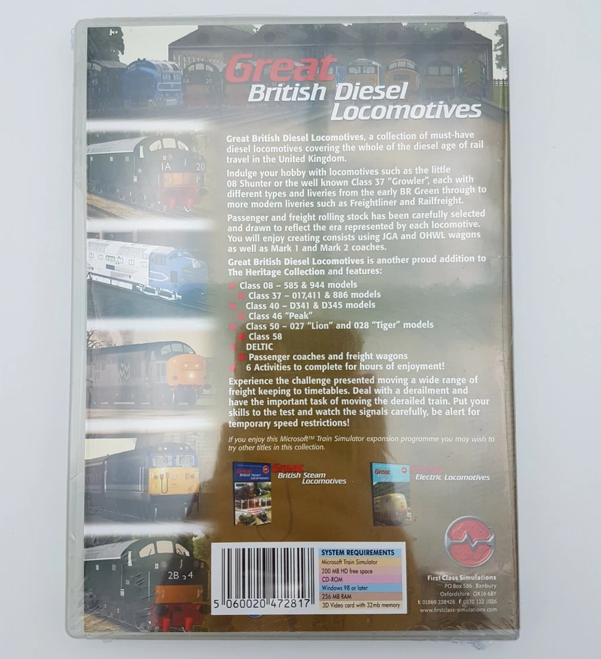 Great British Diesel Locomotives - Microsoft Train Simulator Add-On - PC - NEW - Image 3 of 4