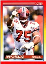 1990 Score Football 658 Tony Casillas