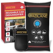 GADLANE Car Dehumidifier Bag 1Kg Reusable Moisture Damp Absorber with Indicator